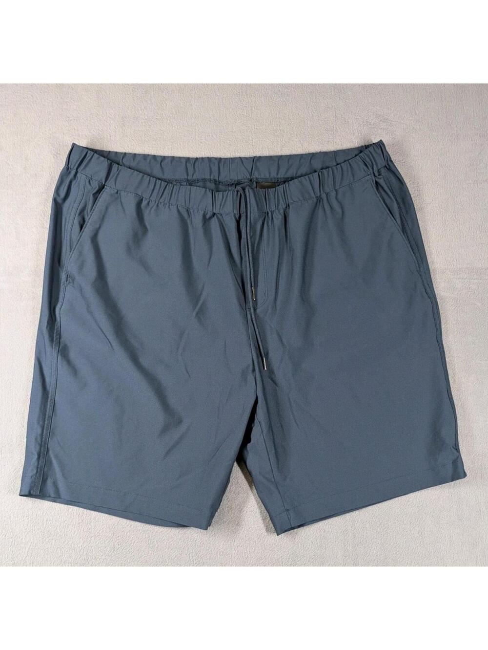Greg Norman Mens XXL Blue Golf Shorts Stretch Performance Casual Athletic Wear